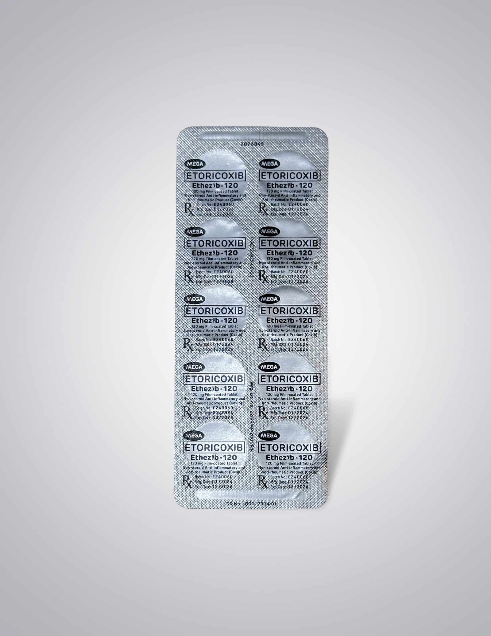 Ethezib 120 blister back