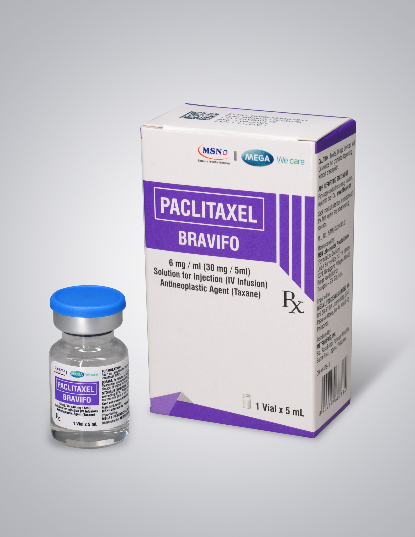 Bravifo 30 box and bottle left